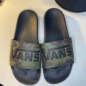 Vans Camo Slides
